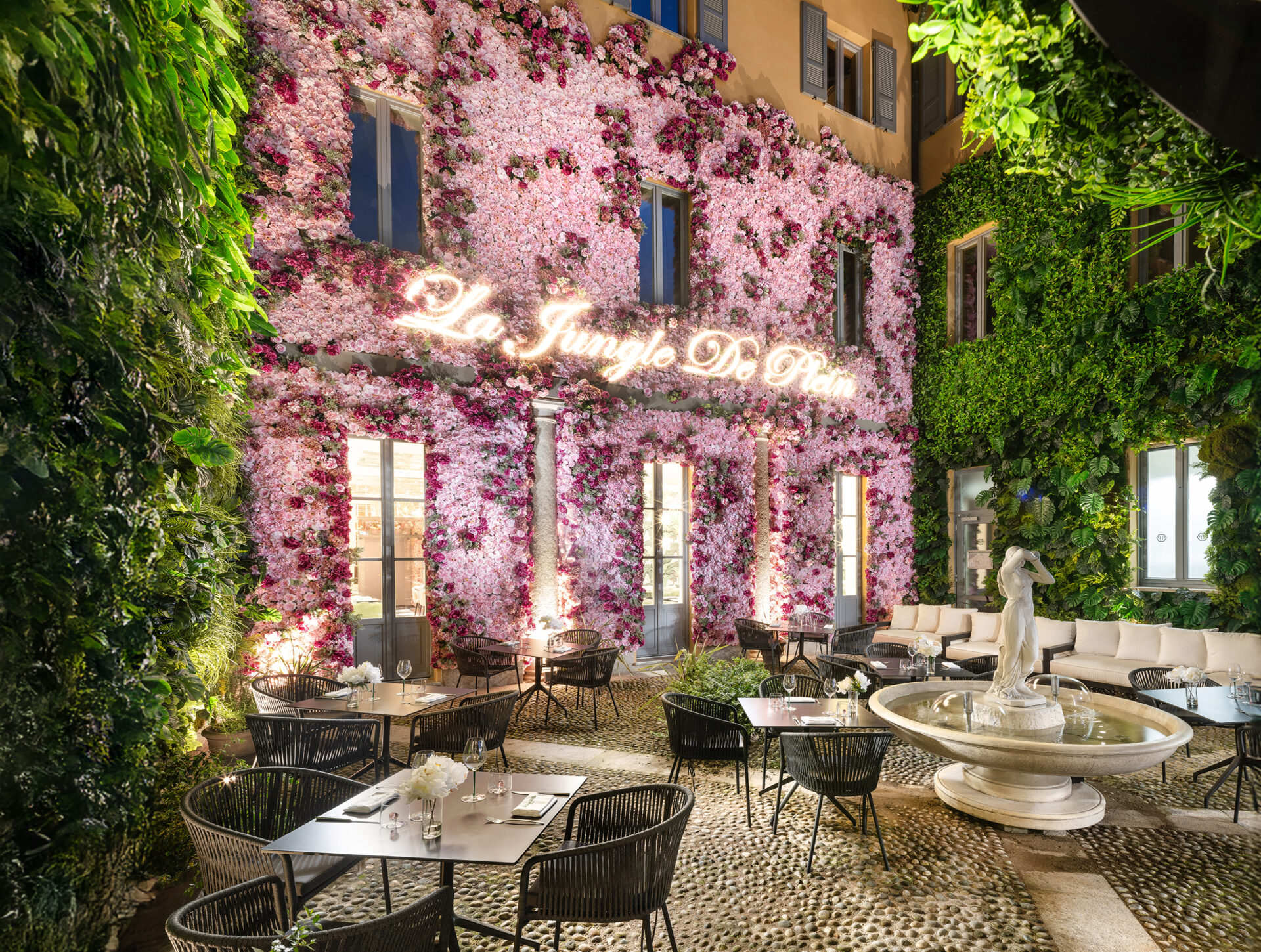 Ambiente esterno La Jungle Milano