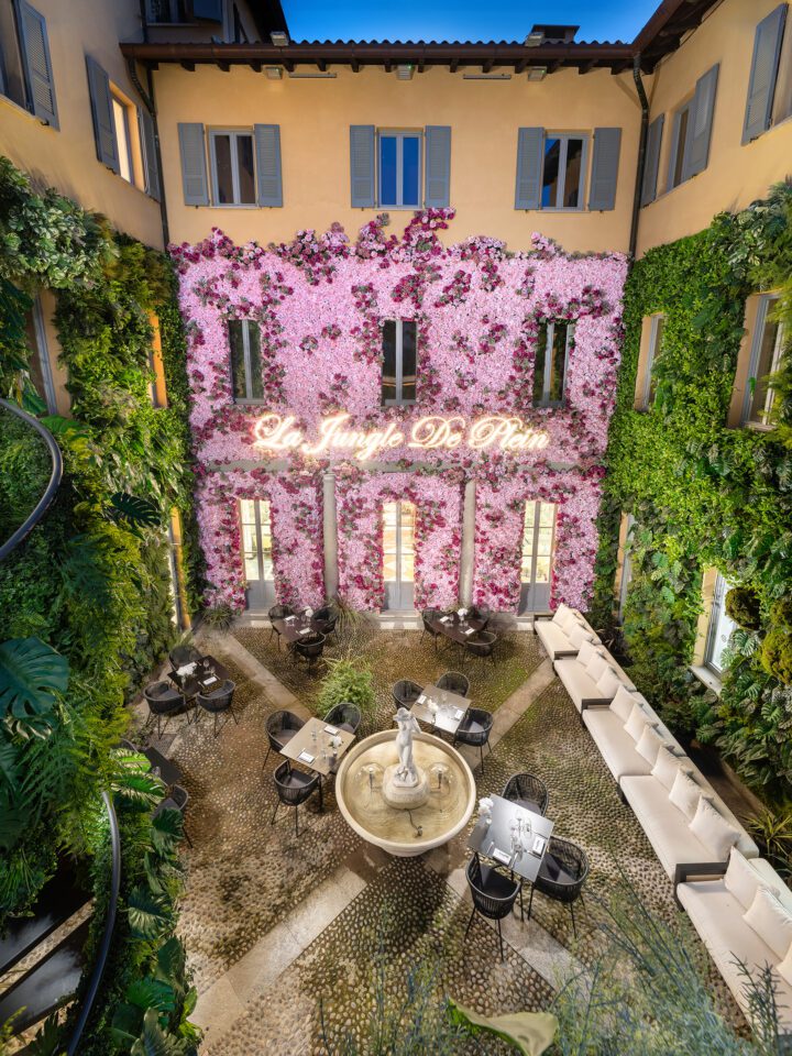 Exterior view of La Jungle de Plein in Milan